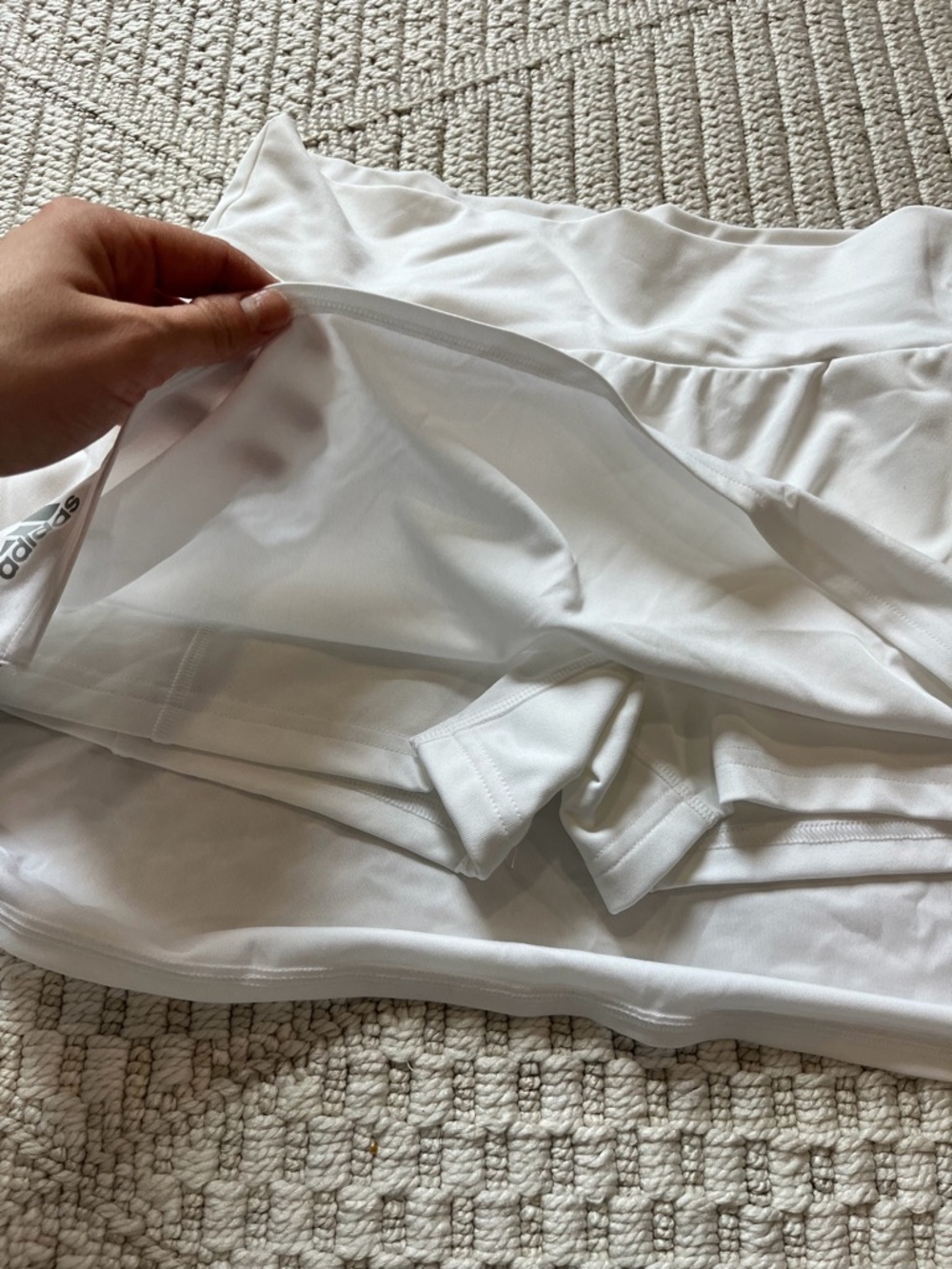 Adidas White Climacool Tennis Skirt - Picture 3 of 6